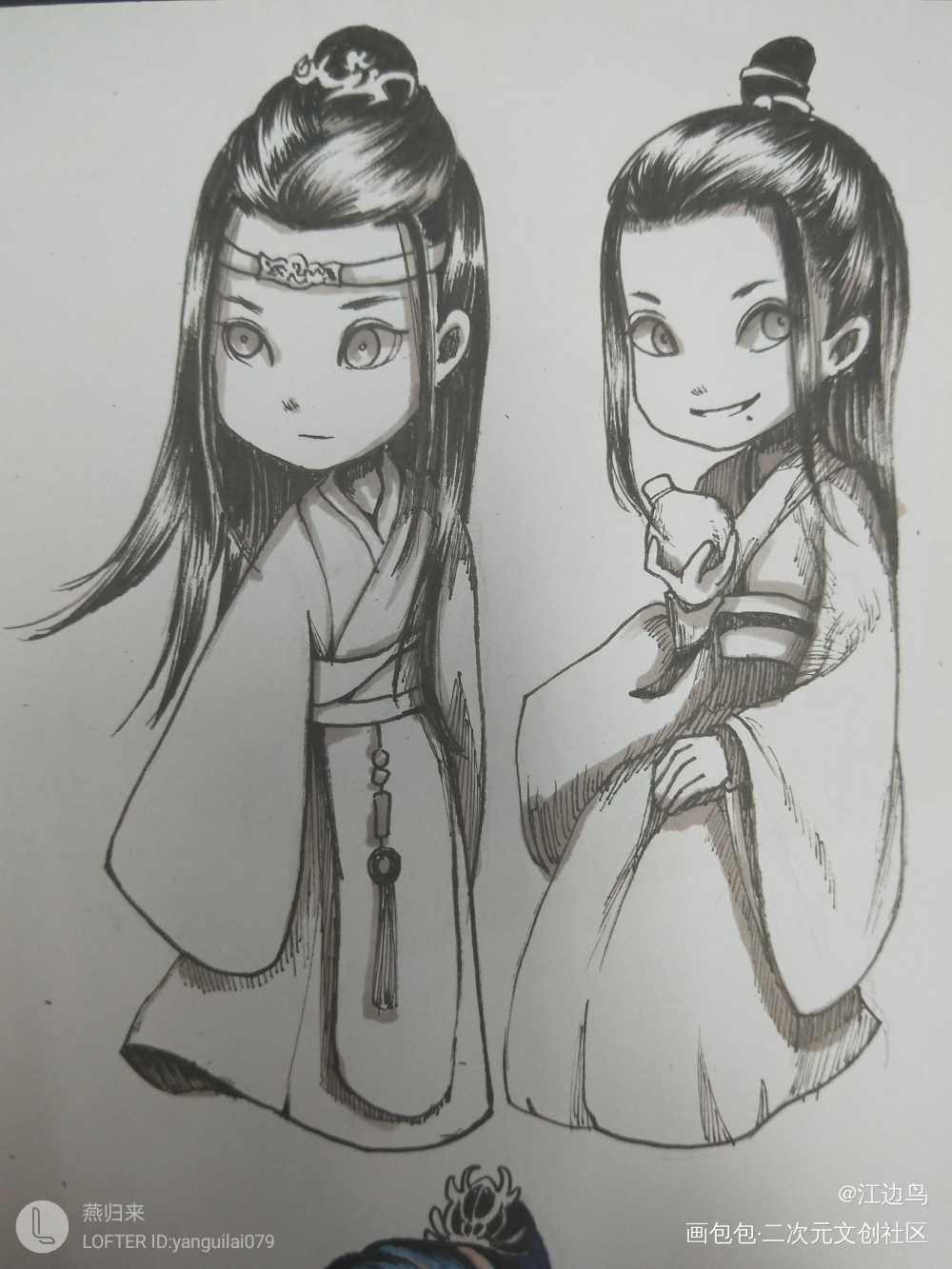 忘羡_魔道祖师忘羡绘画作品