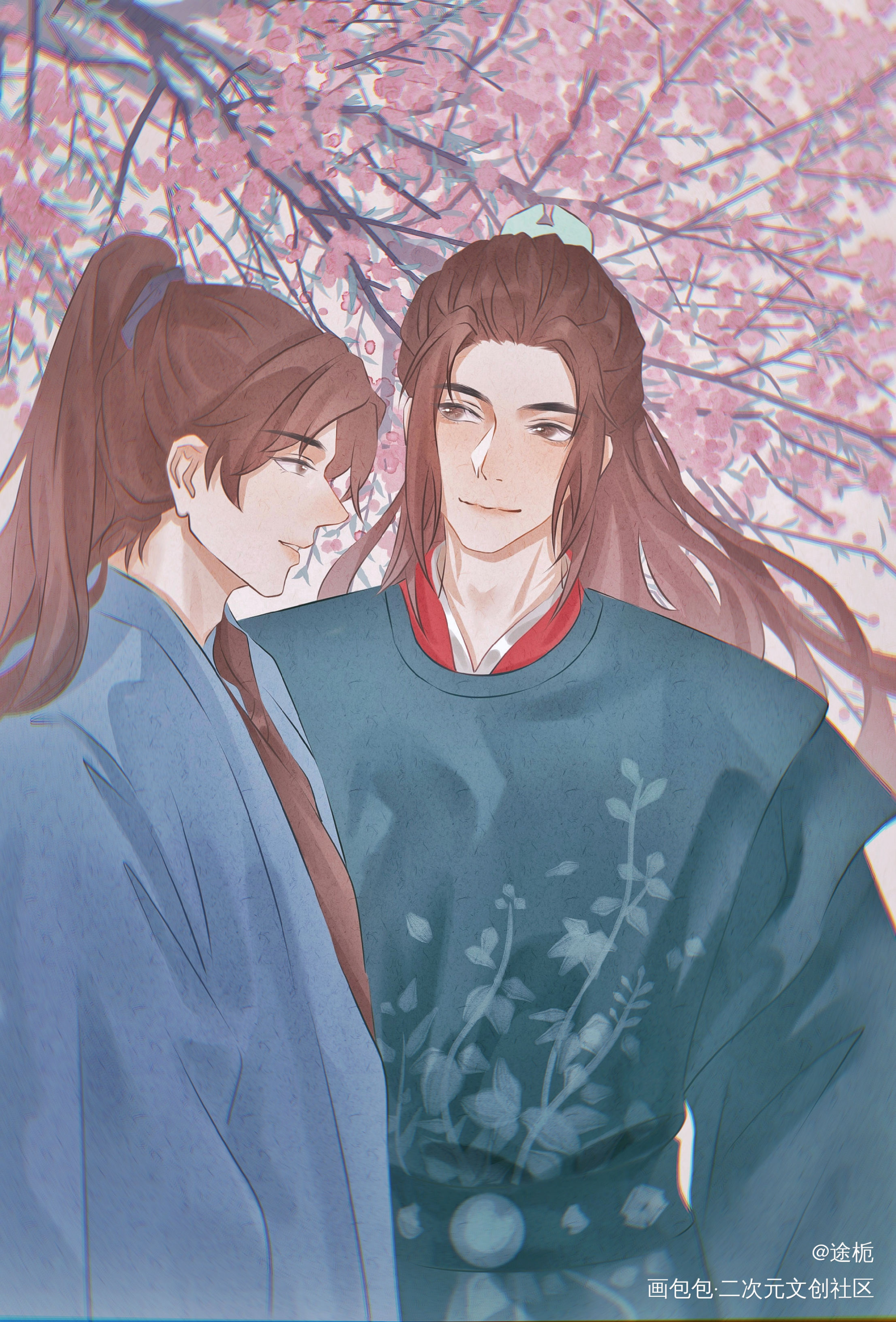 _山河令温周绘画作品