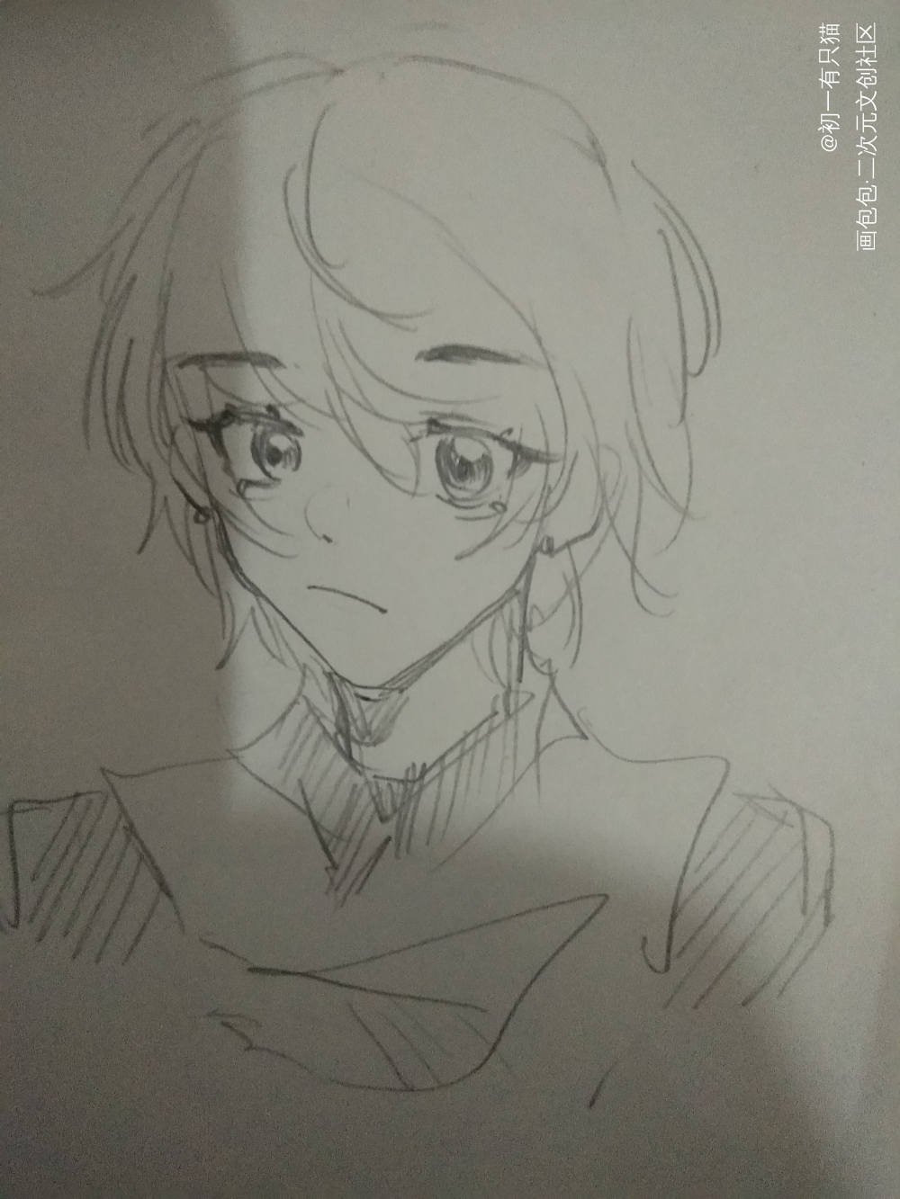 最近的摸鱼_手绘摸鱼绘画作品
