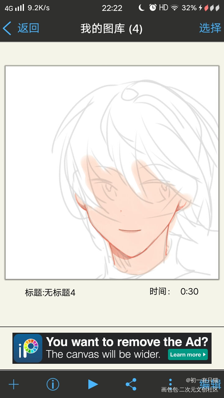 伪厚涂（？）_手绘摸鱼绘画作品