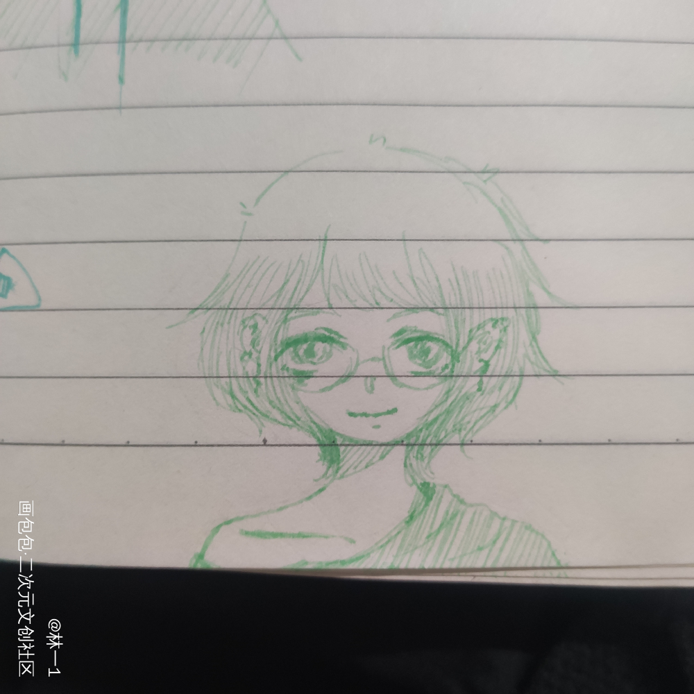 摸鱼_手绘随手摸鱼oc绘画作品