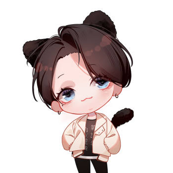 呜呜呜_明星同人永远的第一名第二名的逆袭杨宇腾平涂日系q版绘画作品