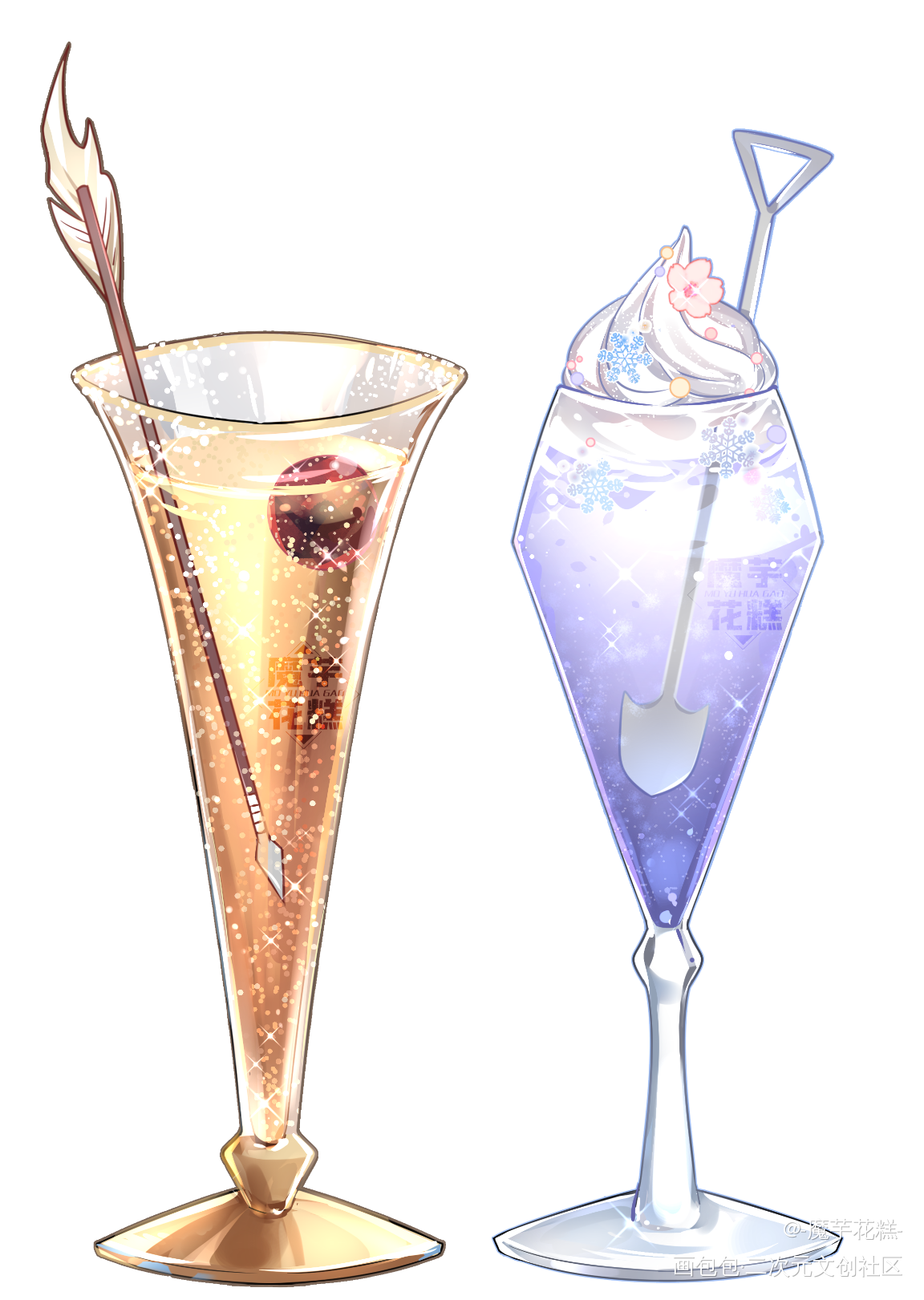 _天宝伏妖录Q版插画同人天宝伏妖录动画绘画作品