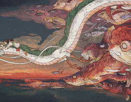 鱼群_绘画作品