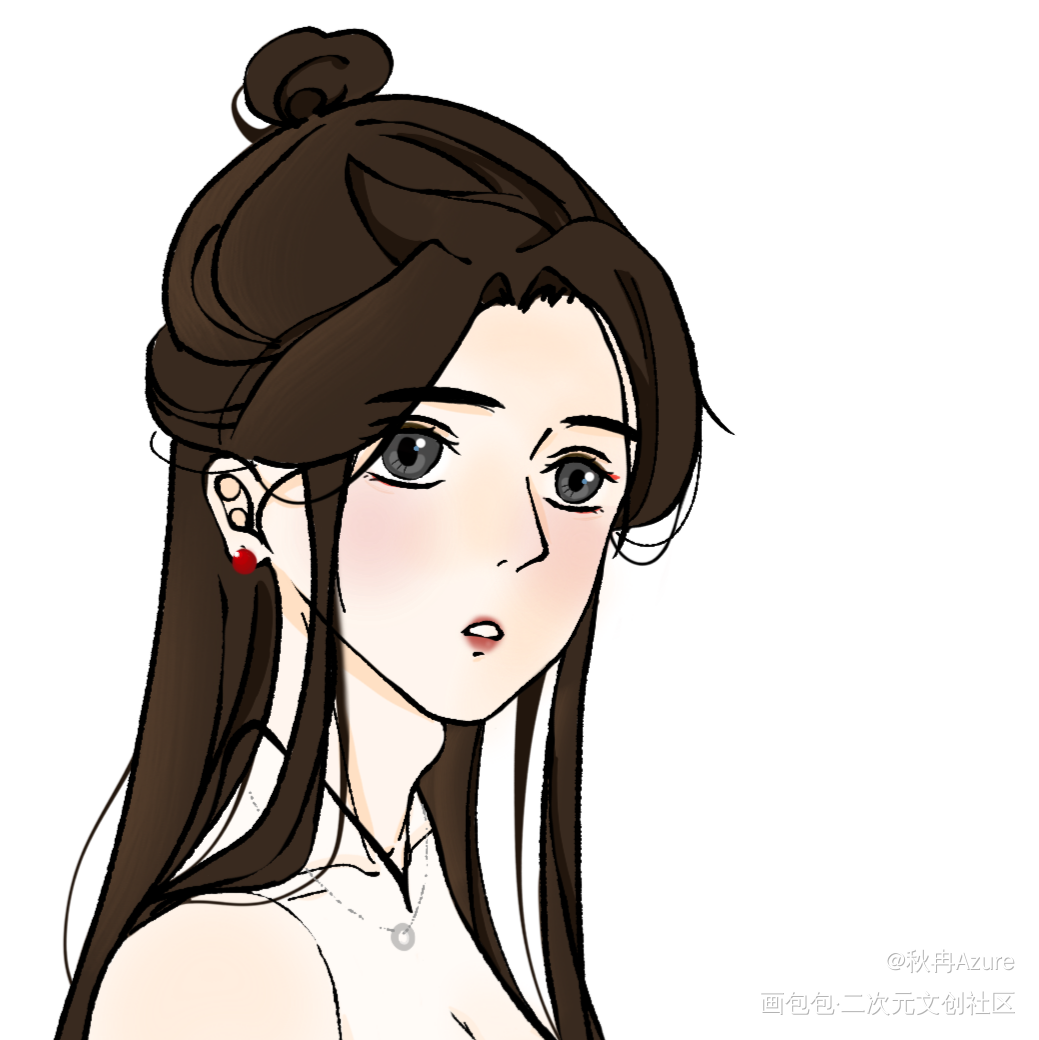 截了一下前两天的旗袍怜而已_天官赐福谢怜绘画作品
