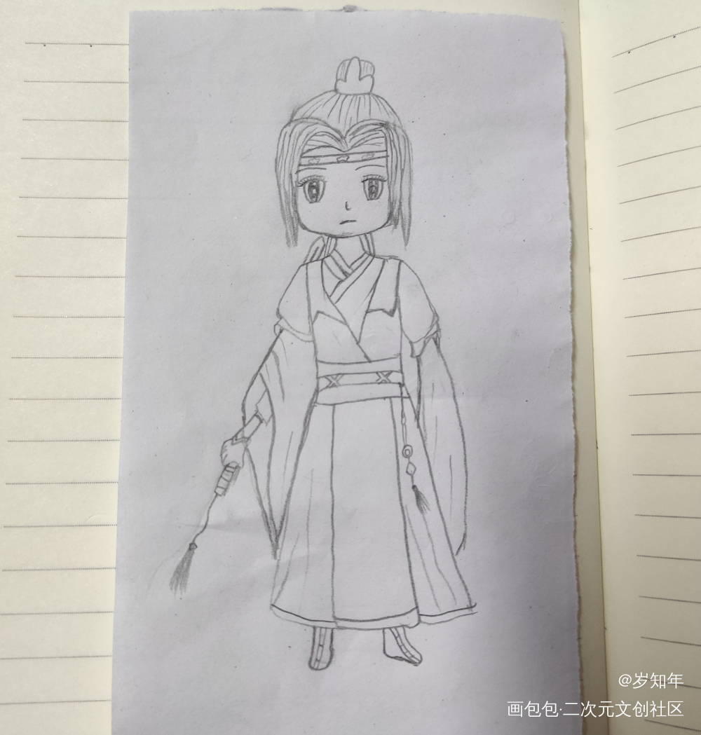 练剑小叽_魔道祖师忘羡蓝忘机绘画作品