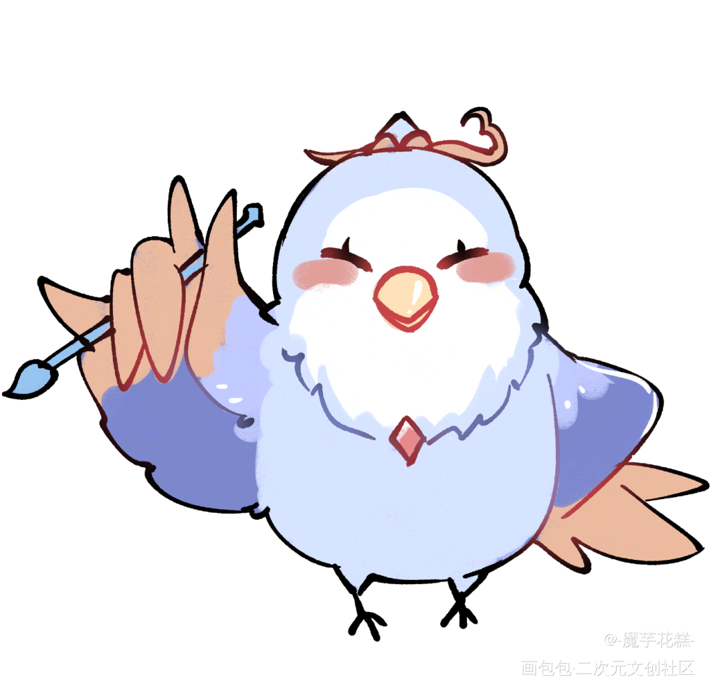 _天宝伏妖录Q版插画同人绘画作品