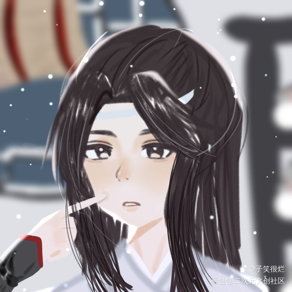 忘羡057_魔道祖师忘羡蓝忘机魏无羡魏无羡蓝忘机同人绘画作品