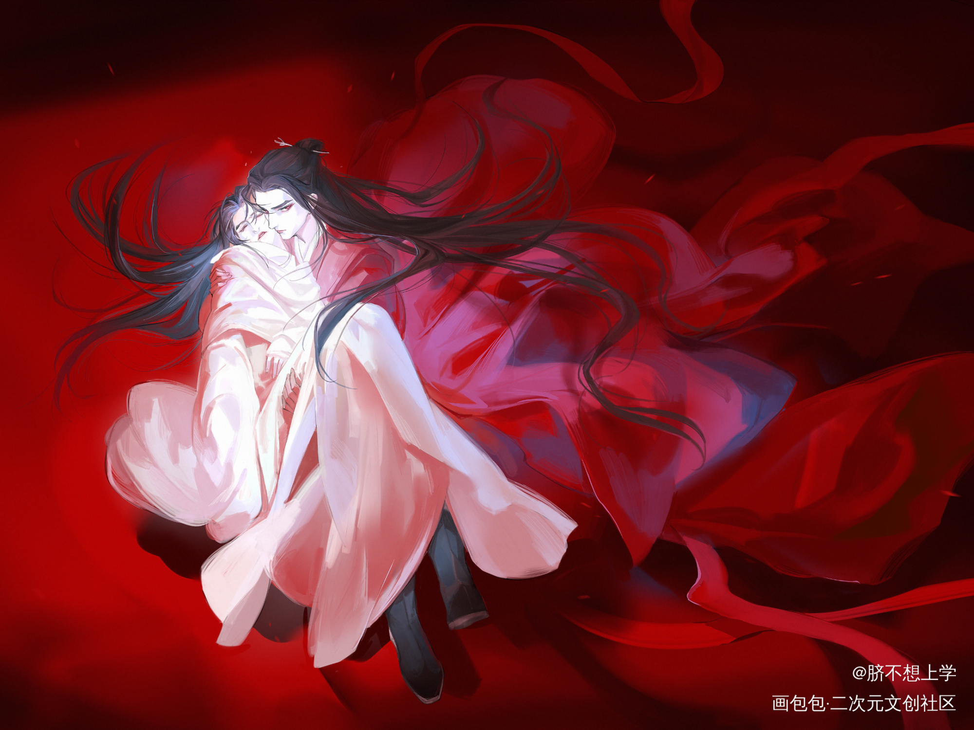 归_山河令浪浪钉剧版温客行·剧版周子舒剧版周子舒剧版温客行剧版温周绘画作品