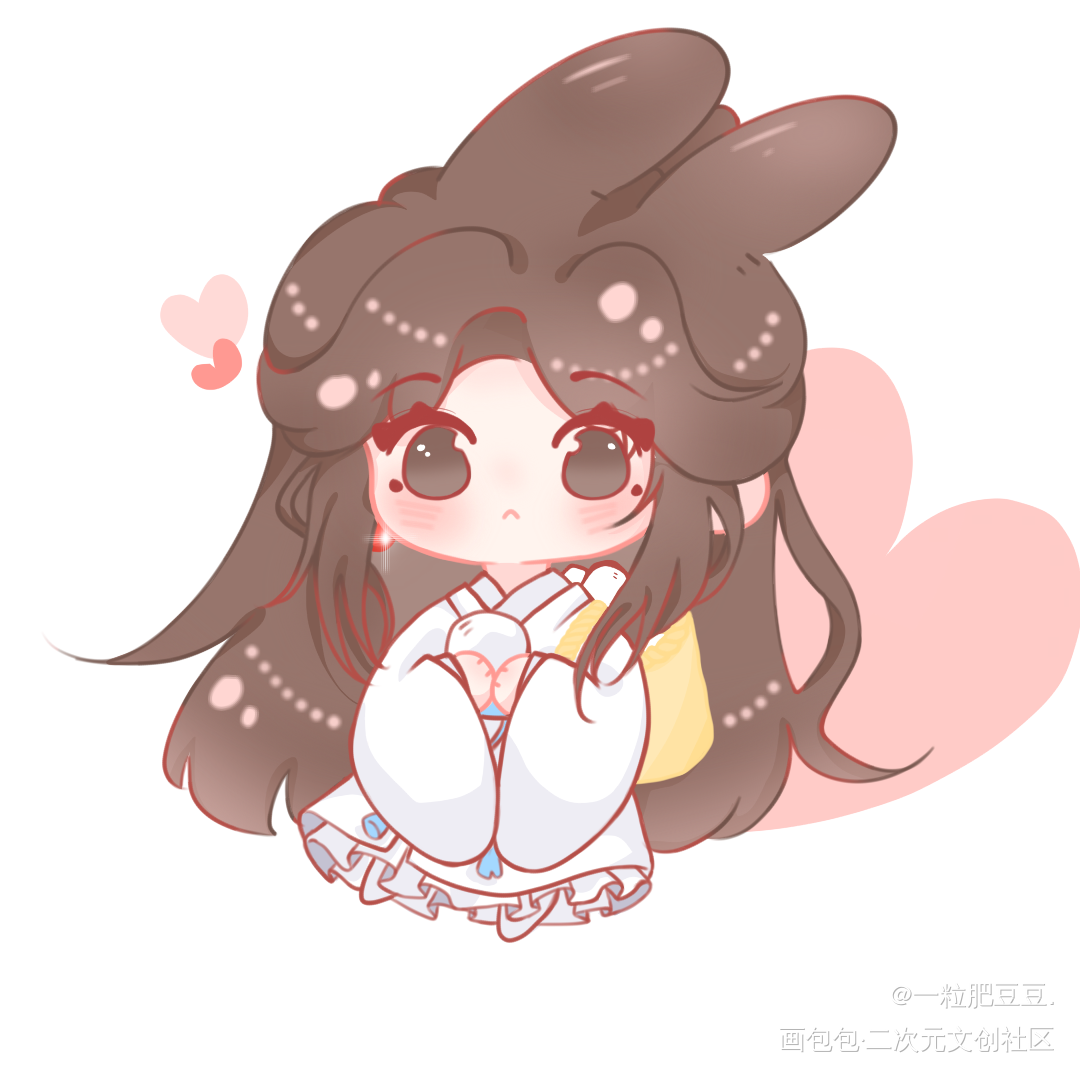 (。•ω•。)ノ♡_天官赐福绘画作品
