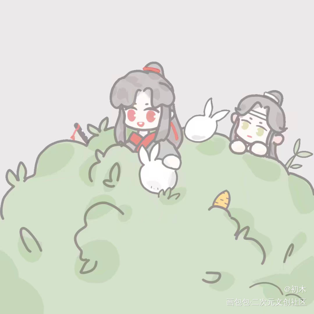 忘羡_魔道祖师忘羡绘画作品