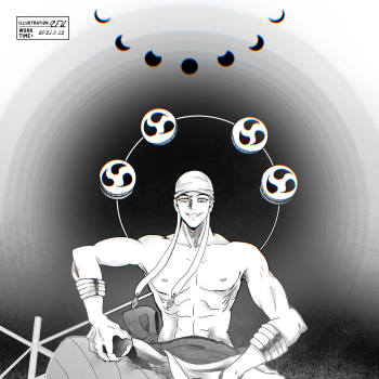 艾尼路_海贼王艾尼路平涂插画同人绘画作品