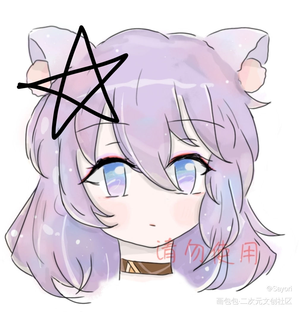接稿8r一张_手绘oc绘画作品