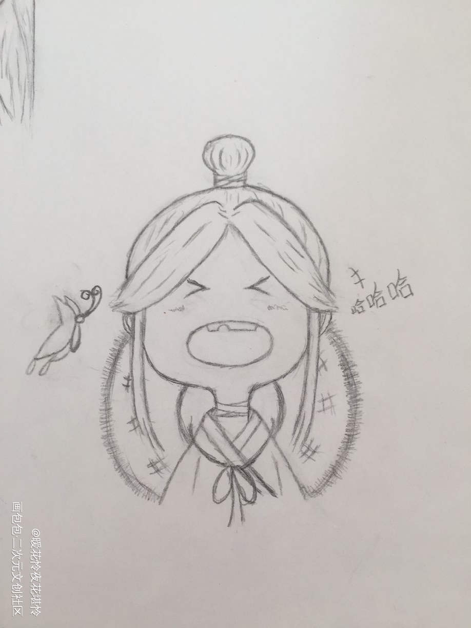 _天官赐福花怜谢怜花城手绘Q版同人表情包绘画作品