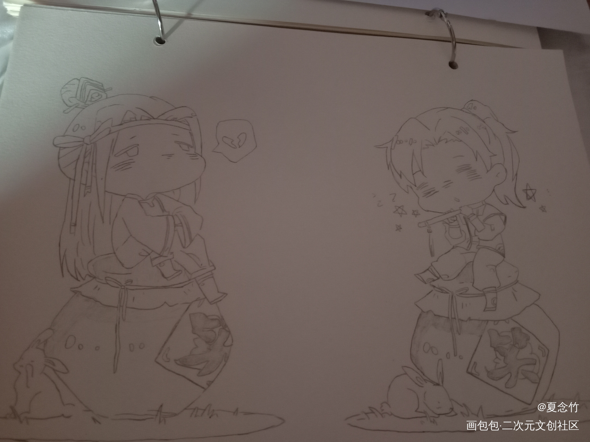 天子笑_忘羡绘画作品