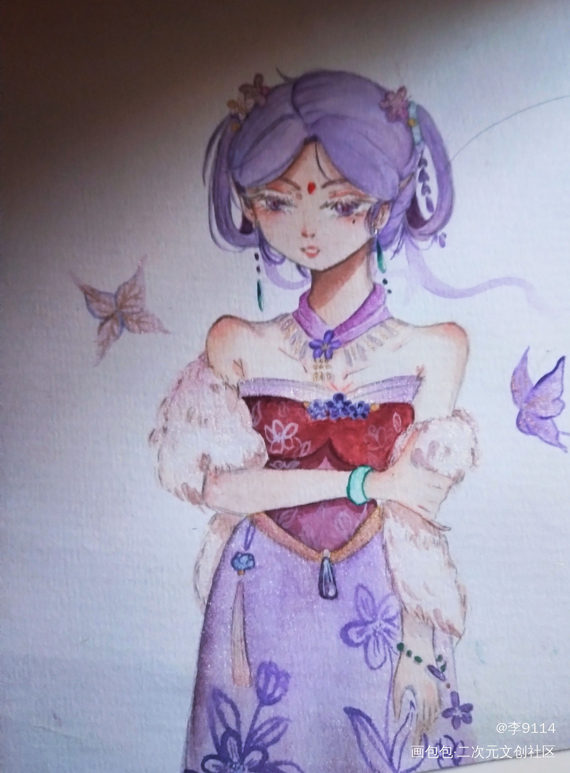 _手绘水彩原创绘画作品