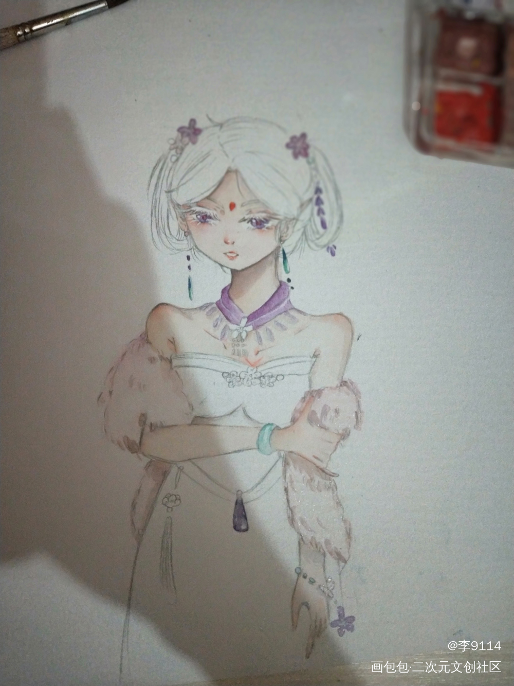 _手绘水彩原创绘画作品
