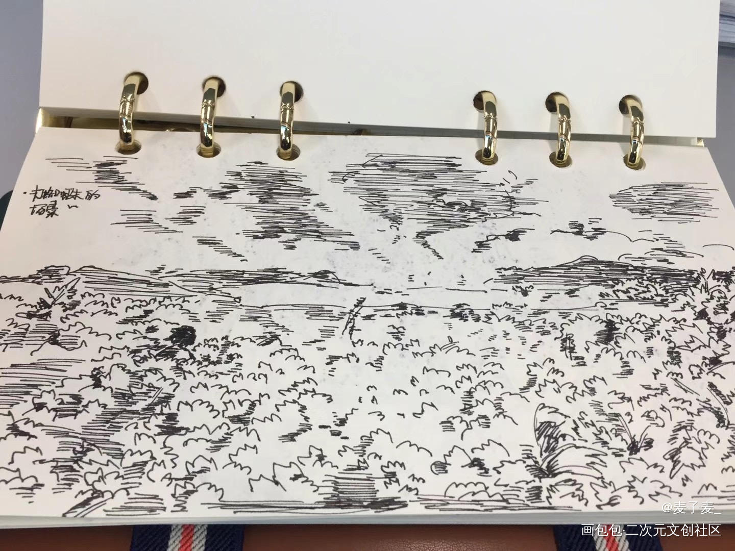 很久没画，速写练习一下_霍比特人随手摸鱼速写绘画作品