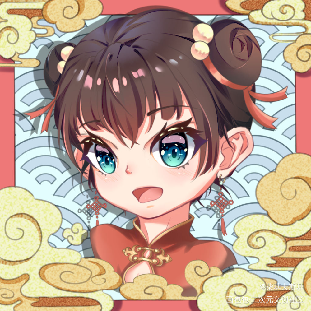 摸鱼_日系求点评我要上首推头像原创绘画作品