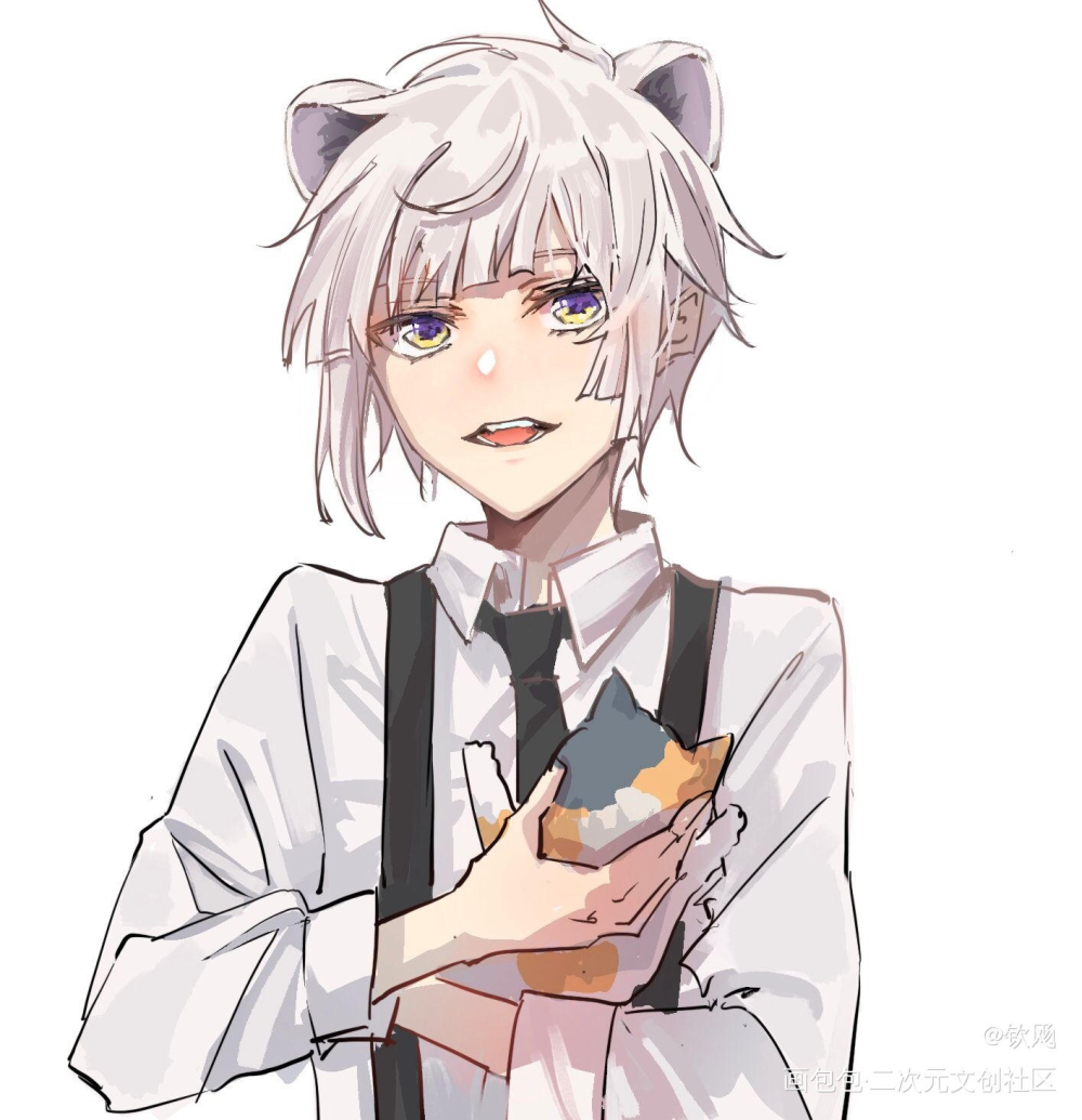 没一张细化了的_文豪野犬绘画作品