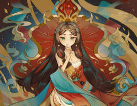 阴阳师同人插_绘画作品