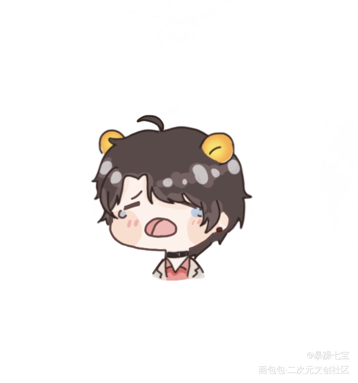 _谁把谁当真188男团赵锦辛绘画作品