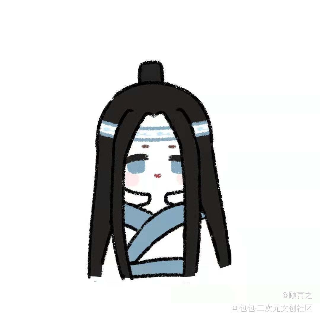 _魔道祖师忘羡Q版绘画作品