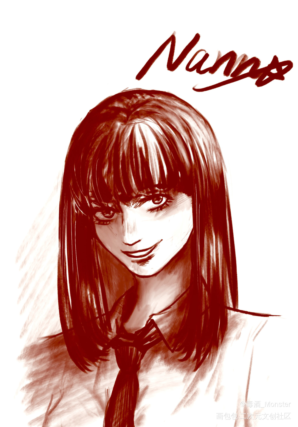娜诺万岁!!!!_插画娜诺禁忌女孩绘画作品
