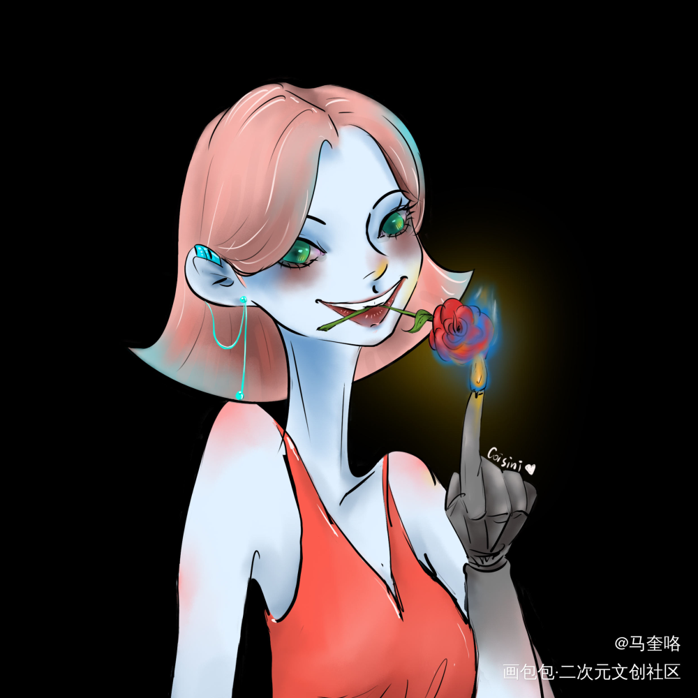 萌新更一_手绘绘画作品
