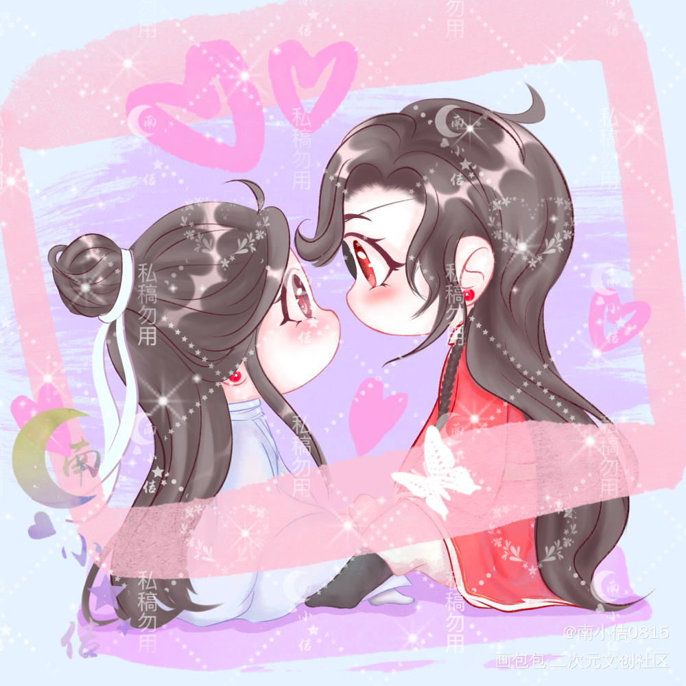 [天官赐福]可爱花怜?_天官赐福花怜古风绘画作品