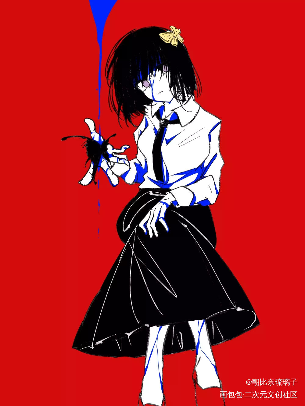 【女の子2】_文豪野犬日系文豪野犬与谢野晶子文豪野犬泉镜花文豪野犬太宰治绘画作品