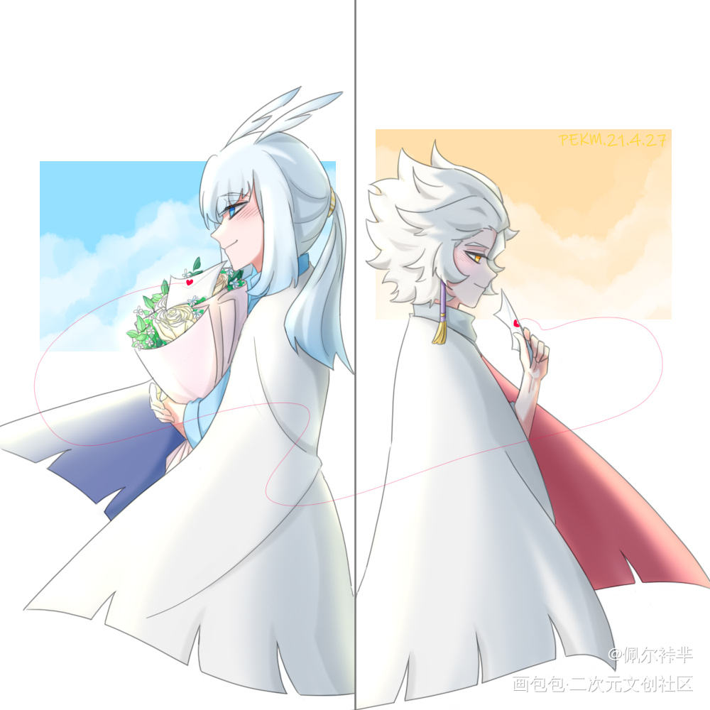 是鸟狮！_光遇鸟狮绘画作品