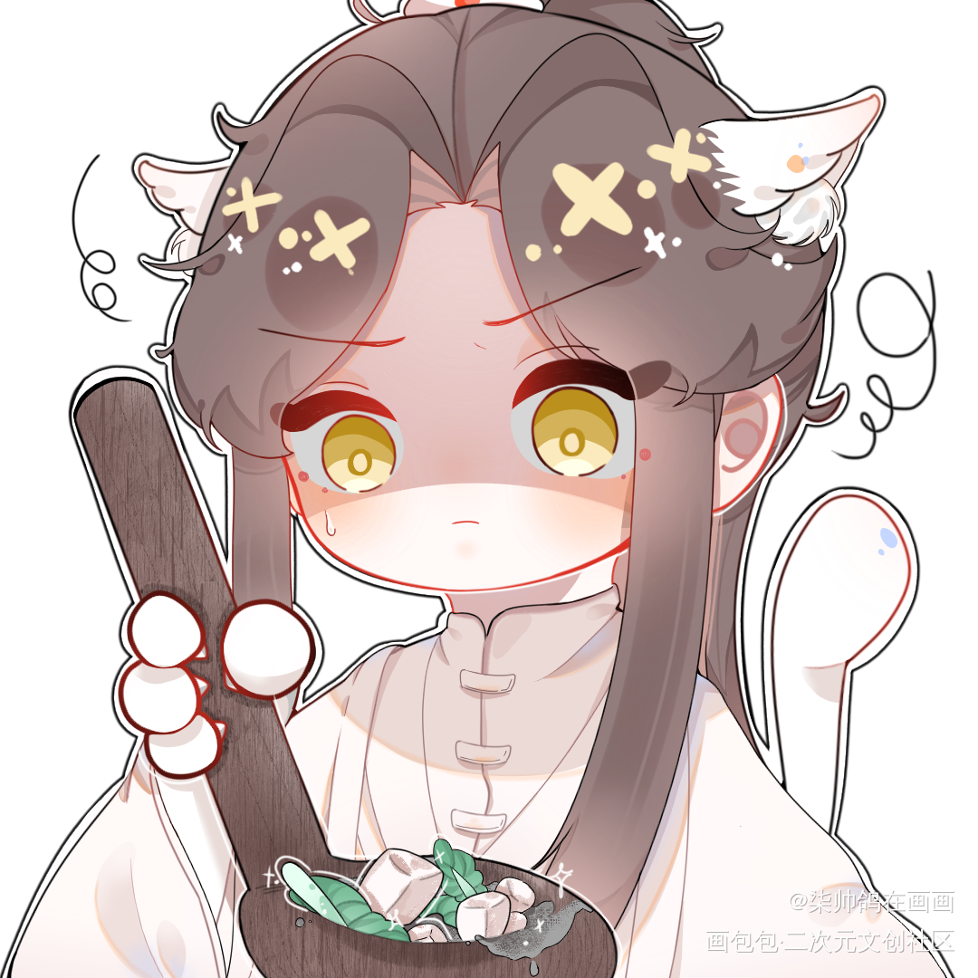 晚宁_二哈和他的白猫师尊楚晚宁绘画绘画作品