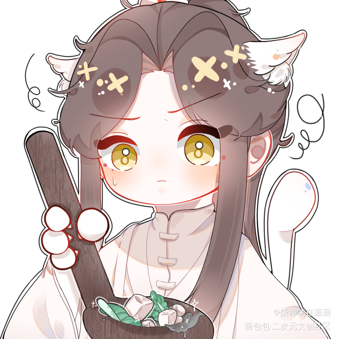 晚宁_二哈和他的白猫师尊楚晚宁绘画绘画作品