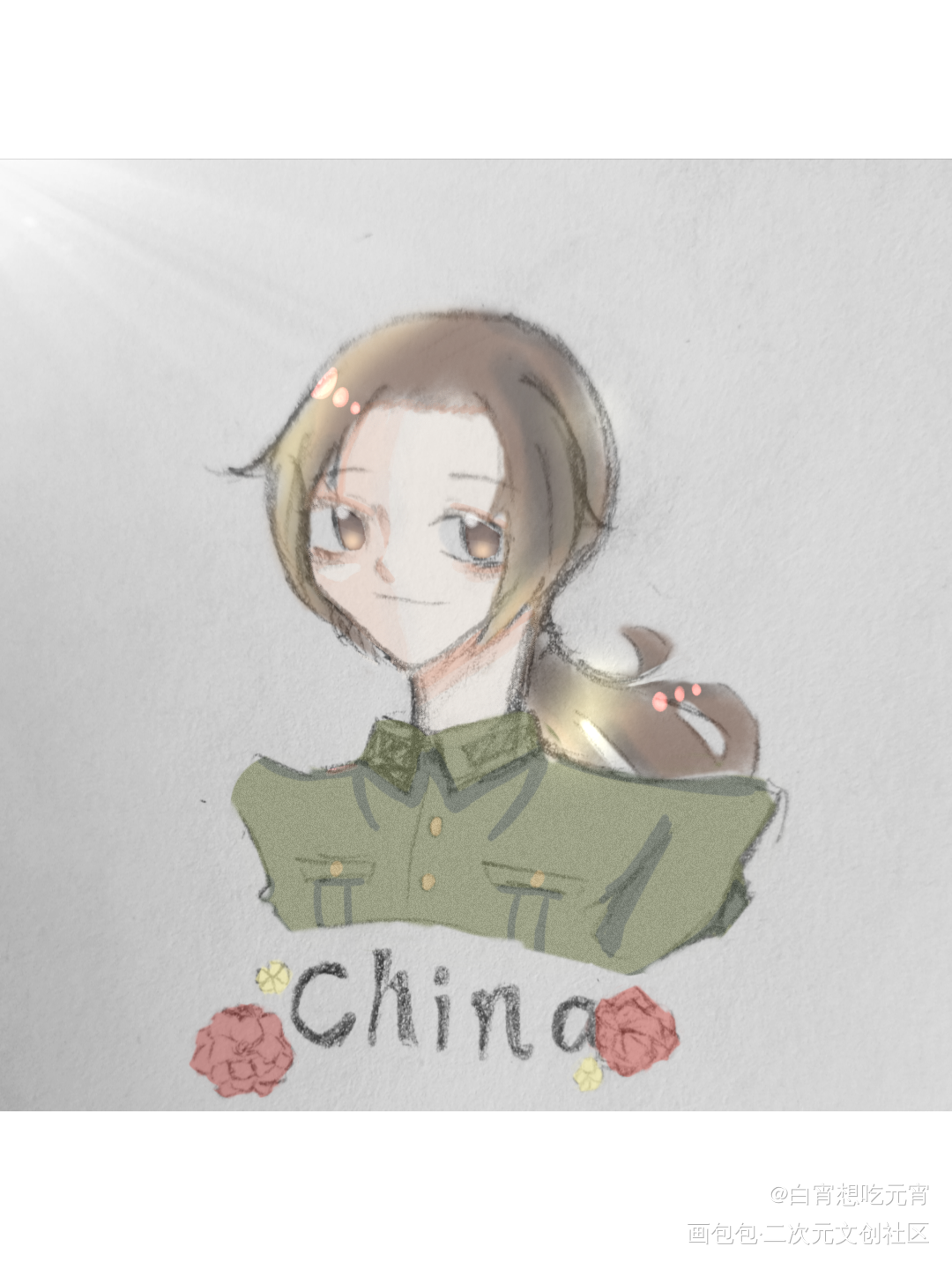 挺好_黑塔利亚指绘绘画作品