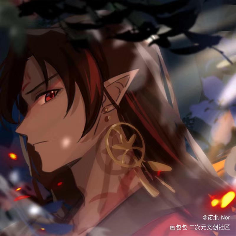 帝修帝_阴阳师日系头像帝修修帝绘画作品