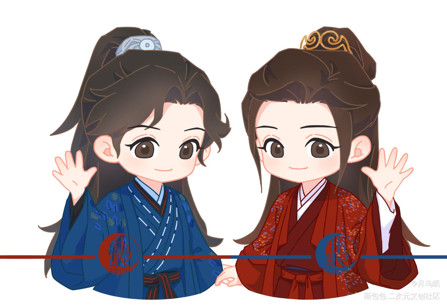 大婚_山河令绘画作品