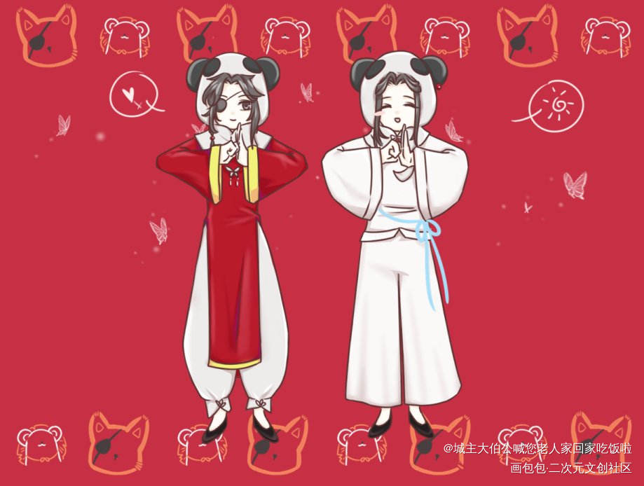 12fan club花怜_天官赐福花怜绘画作品