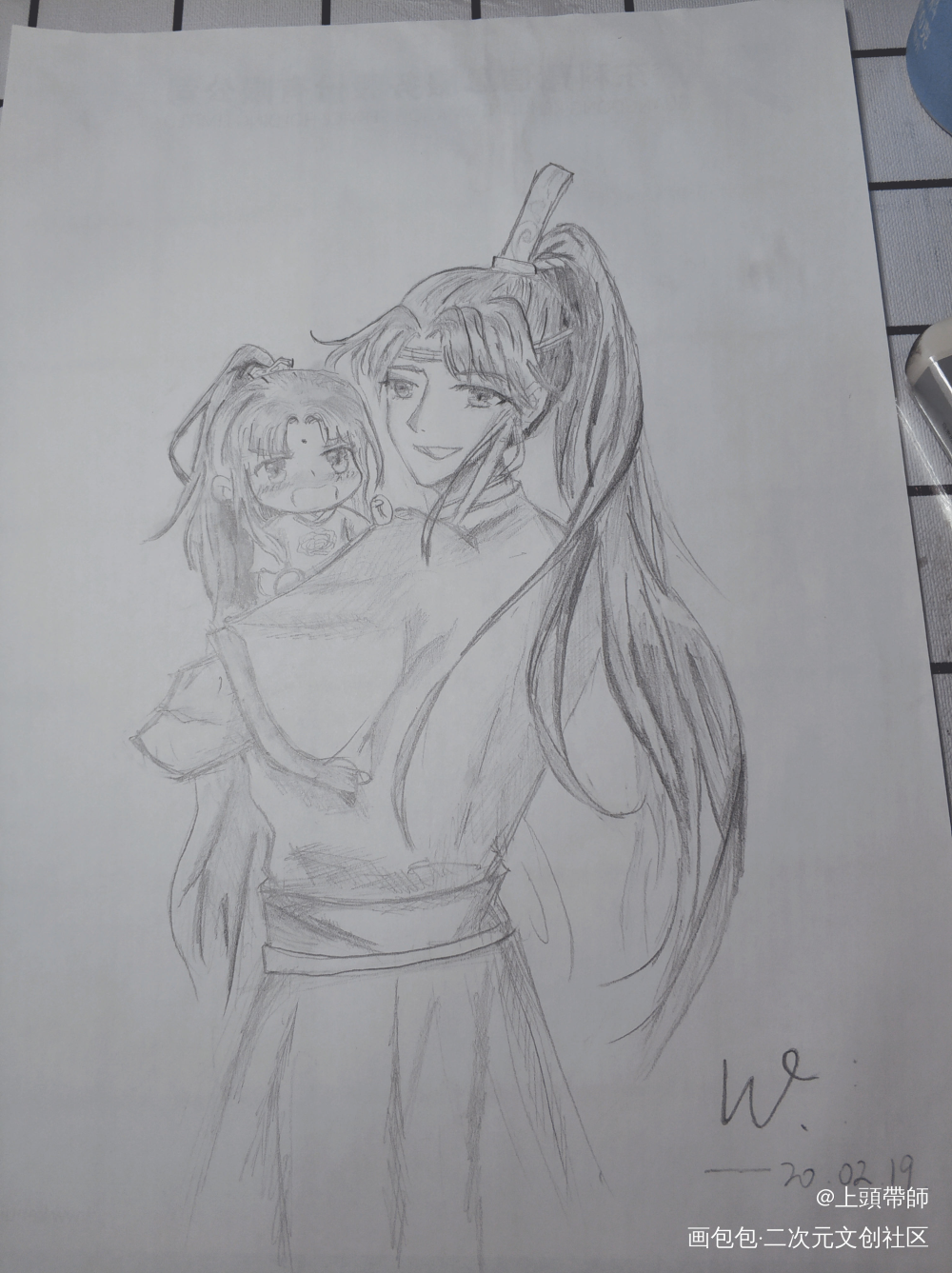 重金求尋原畫師！_魔道祖师忘羡绘画作品