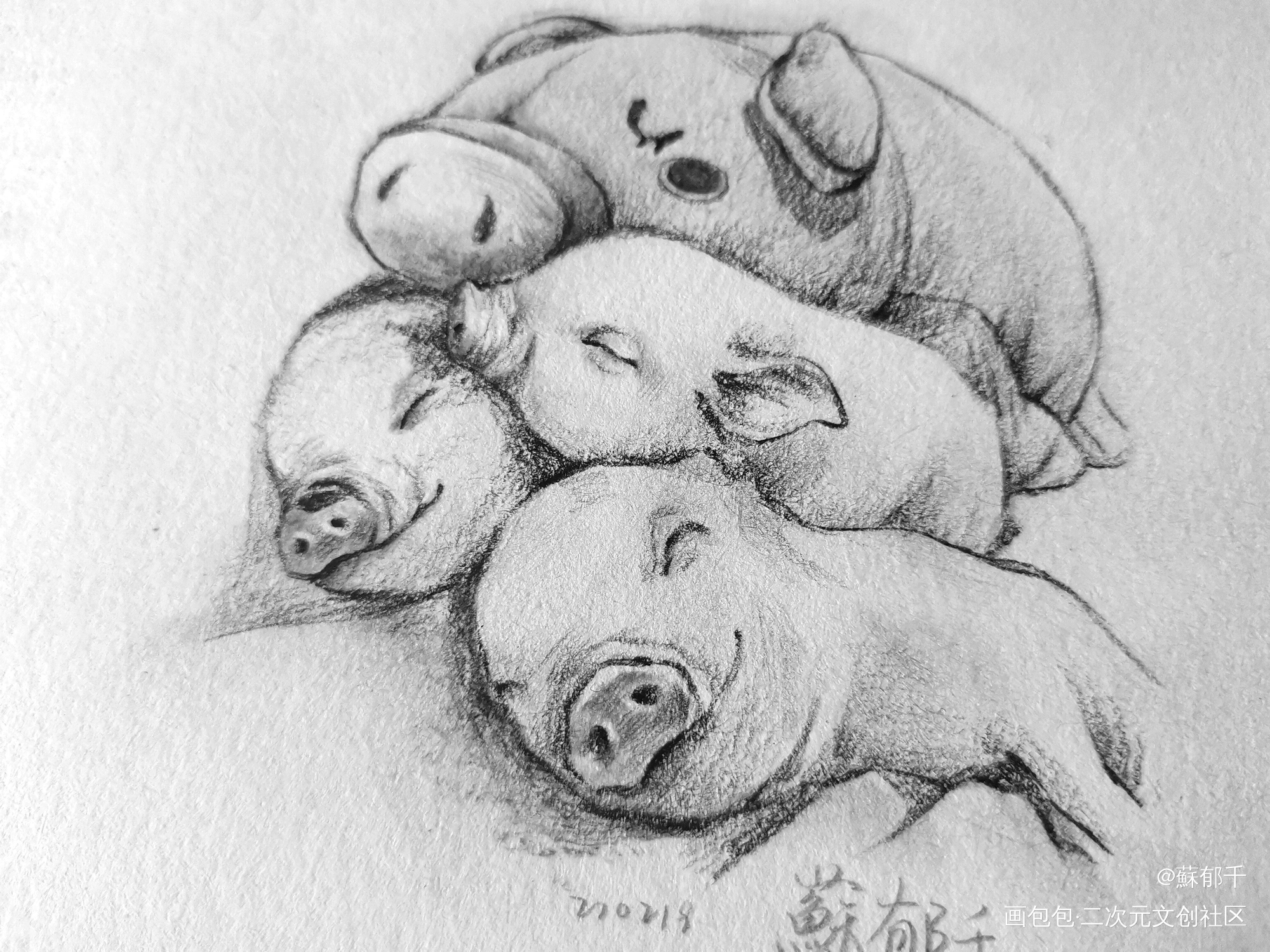 _手绘绘画作品