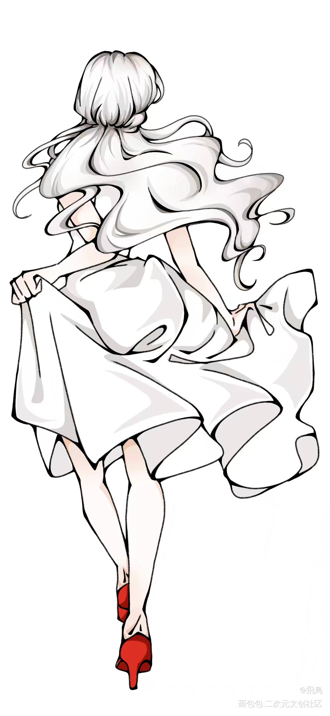 舞（女果）_文豪野犬果戈里绘画作品