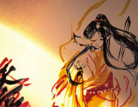 太子悦神_绘画作品
