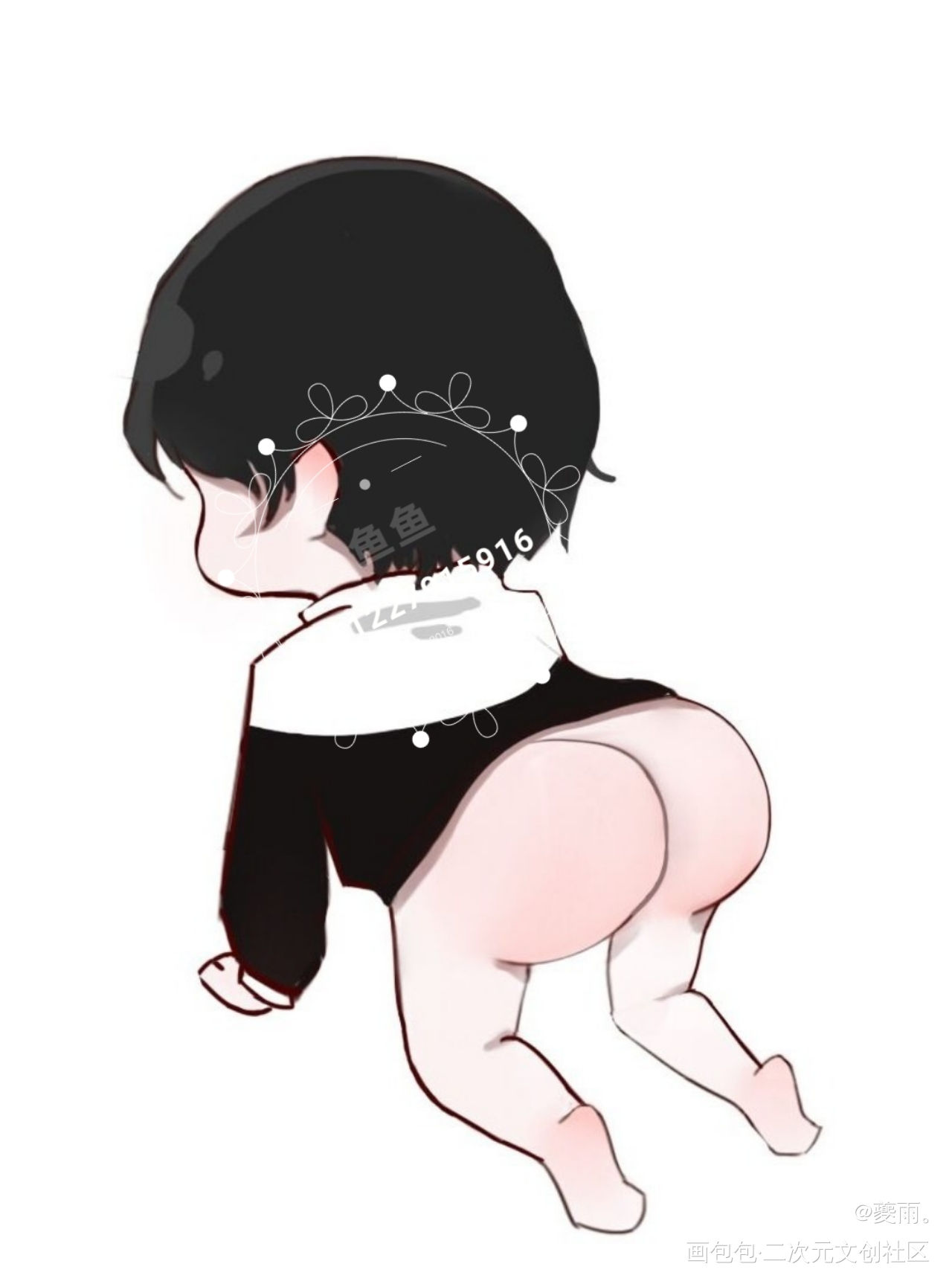 简隋英你屁股好翘（bushi_你却爱着一个傻逼188男团李简绘画作品