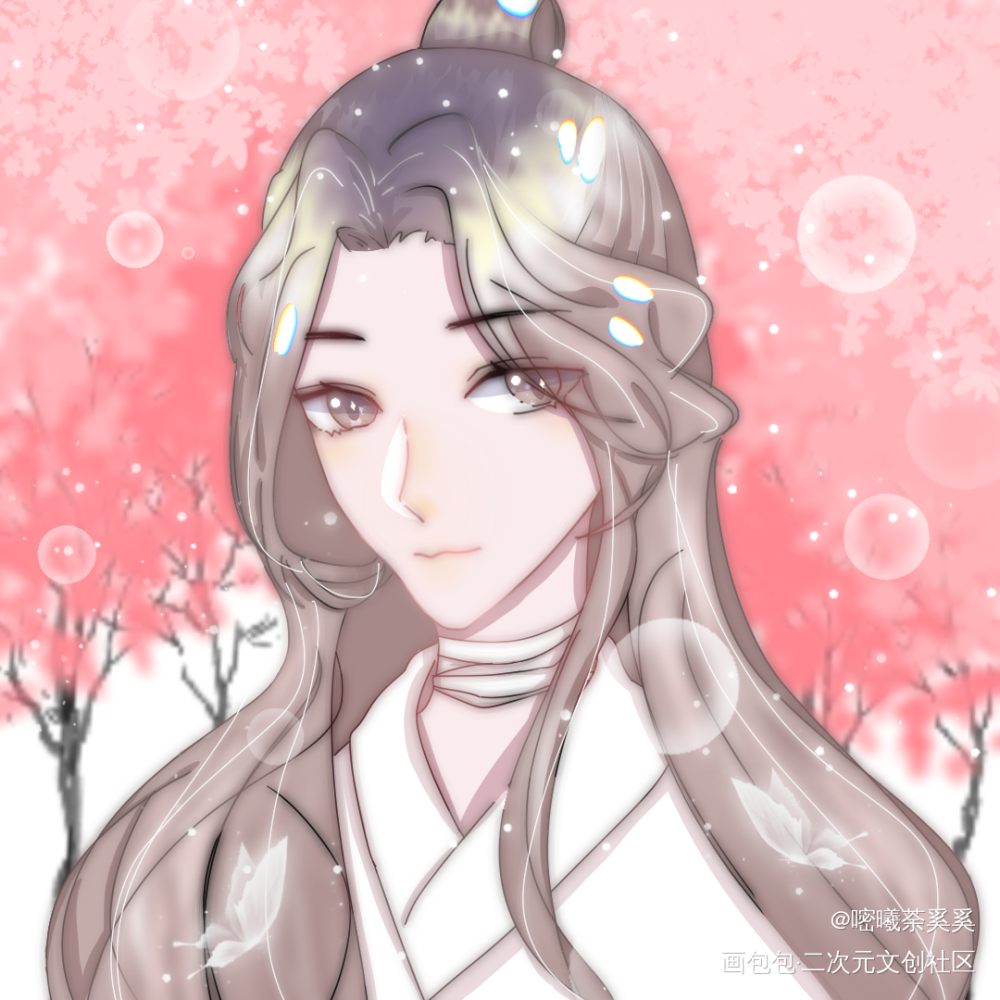 之前画的谢怜_天官赐福花怜墨香铜臭绘画作品