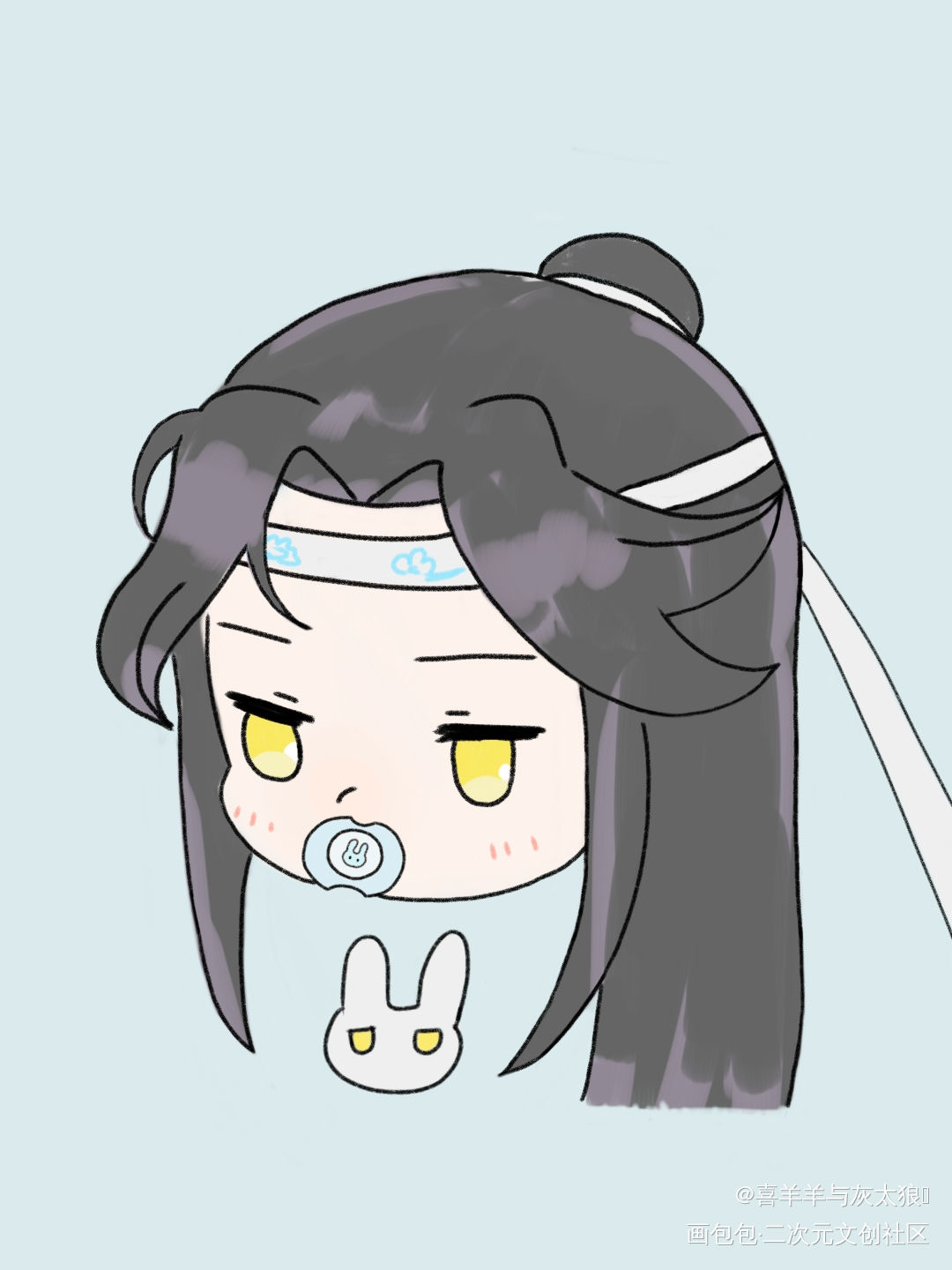 忘羡baby_魔道祖师忘羡绘画作品