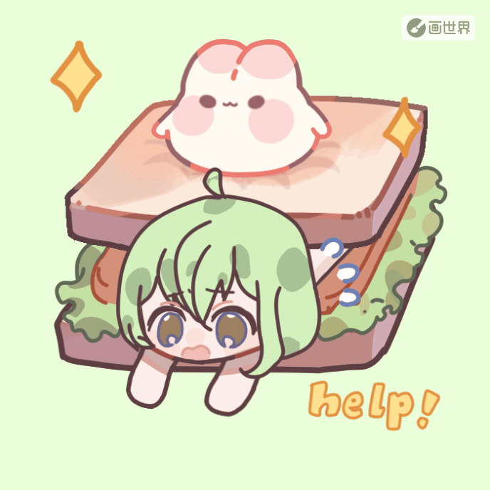 _模板画oc绘画作品