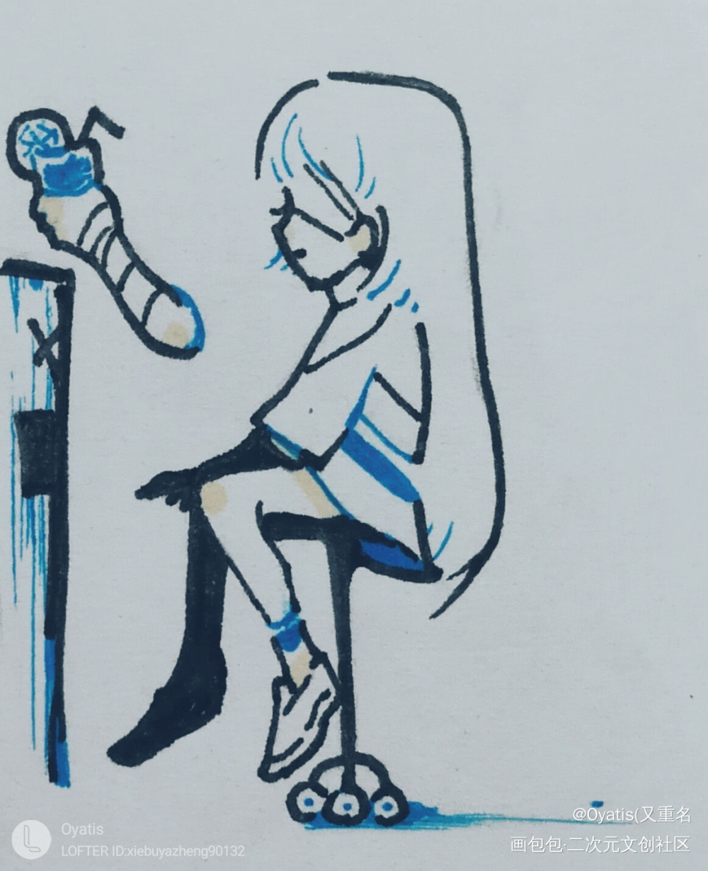 原创oc_手绘Q版原创人物原创oc绘画作品