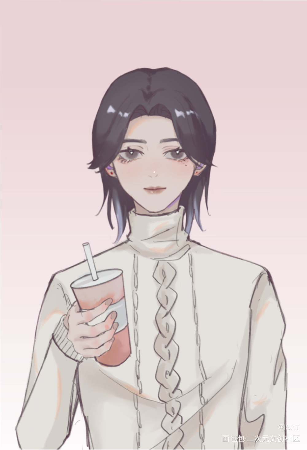 芝士莓莓_邓孝慈绘画作品