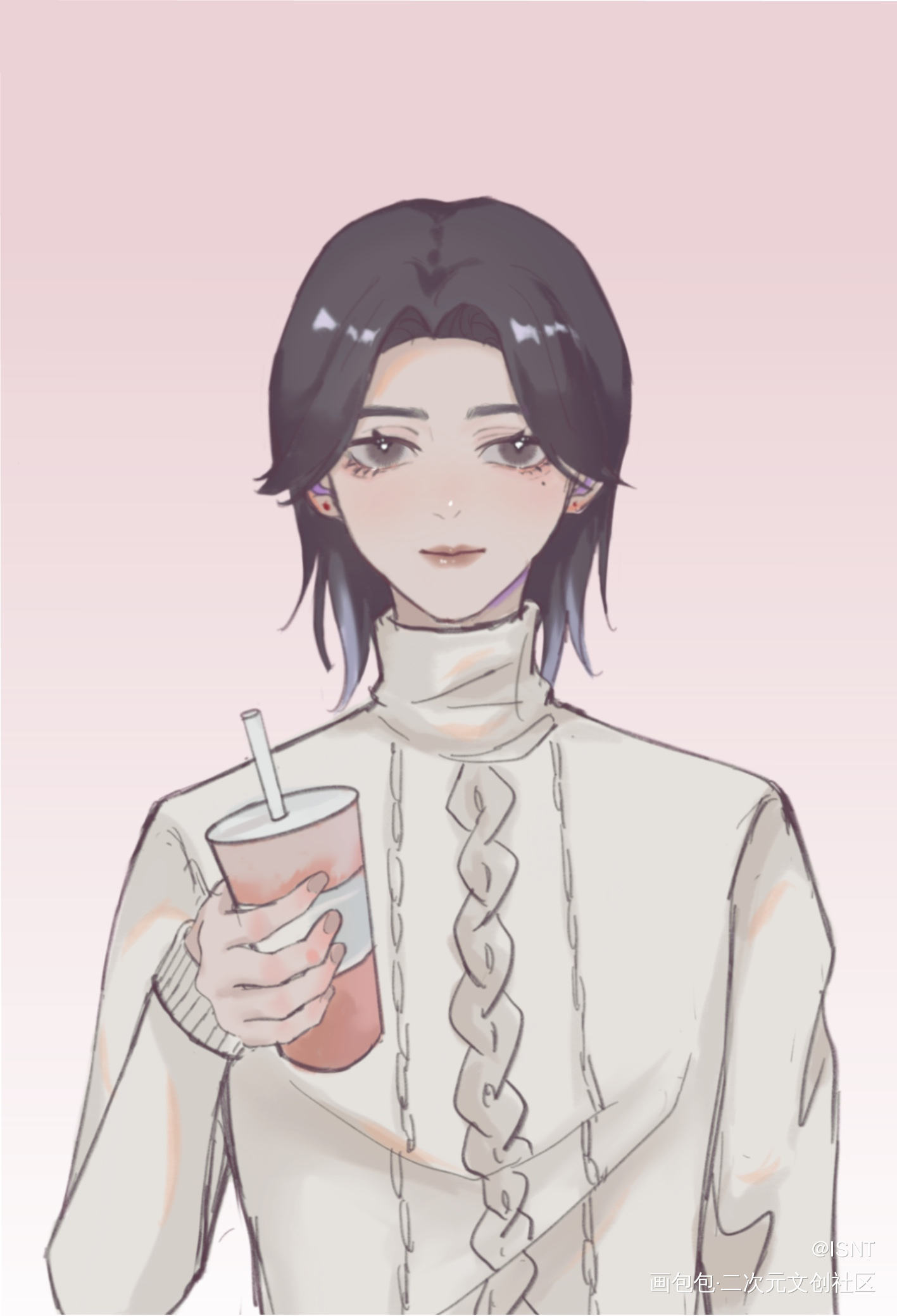 芝士莓莓_邓孝慈绘画作品