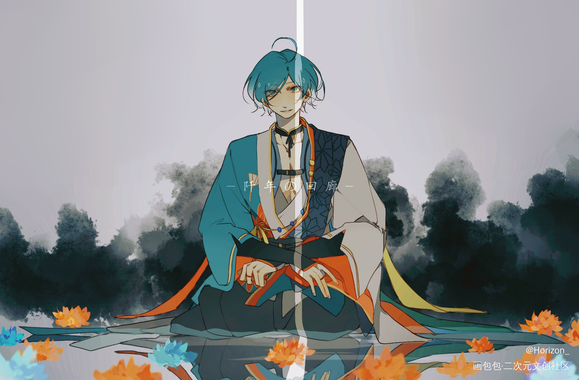 千奏酱呆死ki之log3_偶像梦幻祭平涂日系千奏ES绘画作品